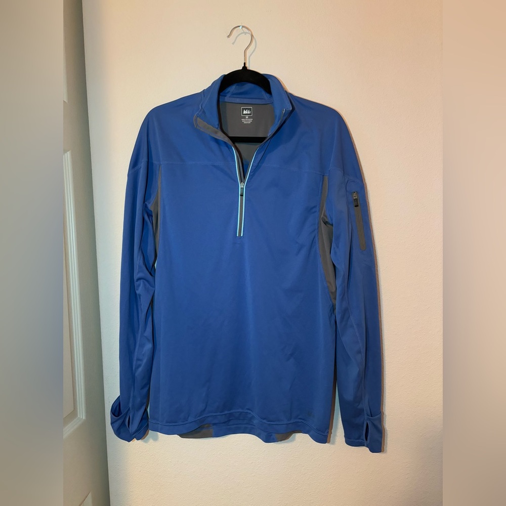 REI Co-Op men’s quarter zip pull over